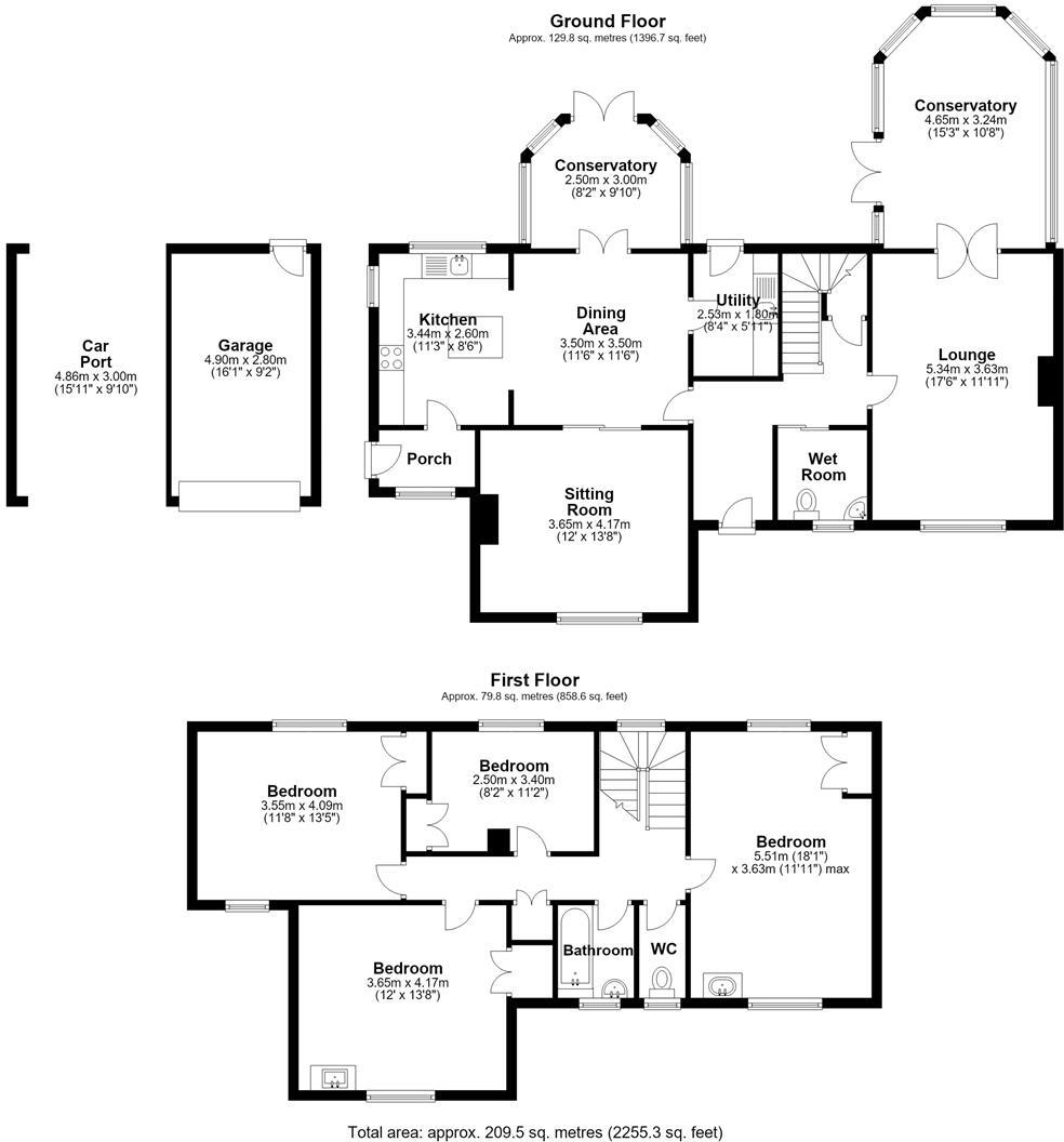 Cotwall Lane, High Ercall, Telford floorplan