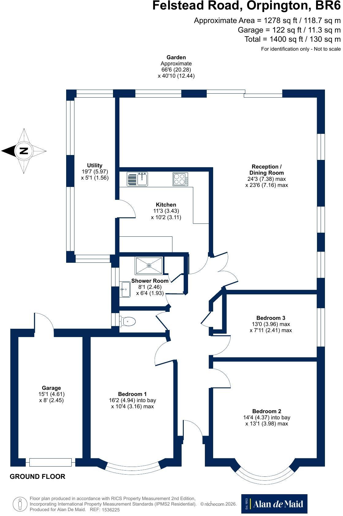 Felstead Road, Orpington floorplan
