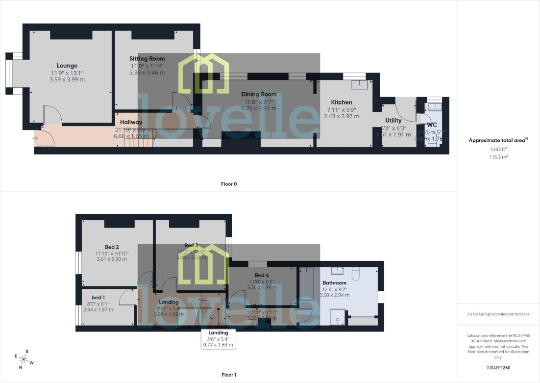 Fitzwilliam Street, Mablethorpe, Lincolnshire, LN12 1AA floorplan