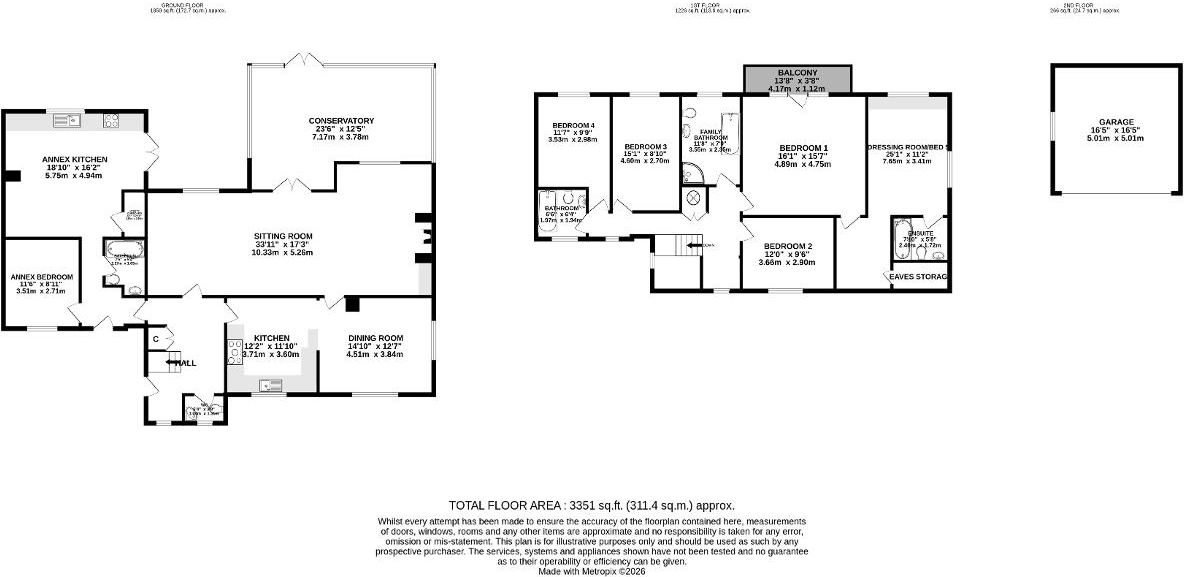 Straight Mile, Etchingham, East Sussex, TN19 7BA floorplan