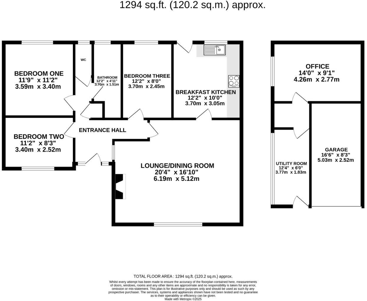 Nixon Road, Cuddington floorplan