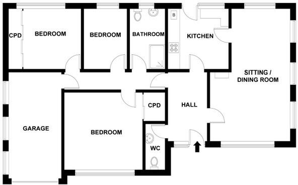 Kennedy Avenue, Gorleston floorplan