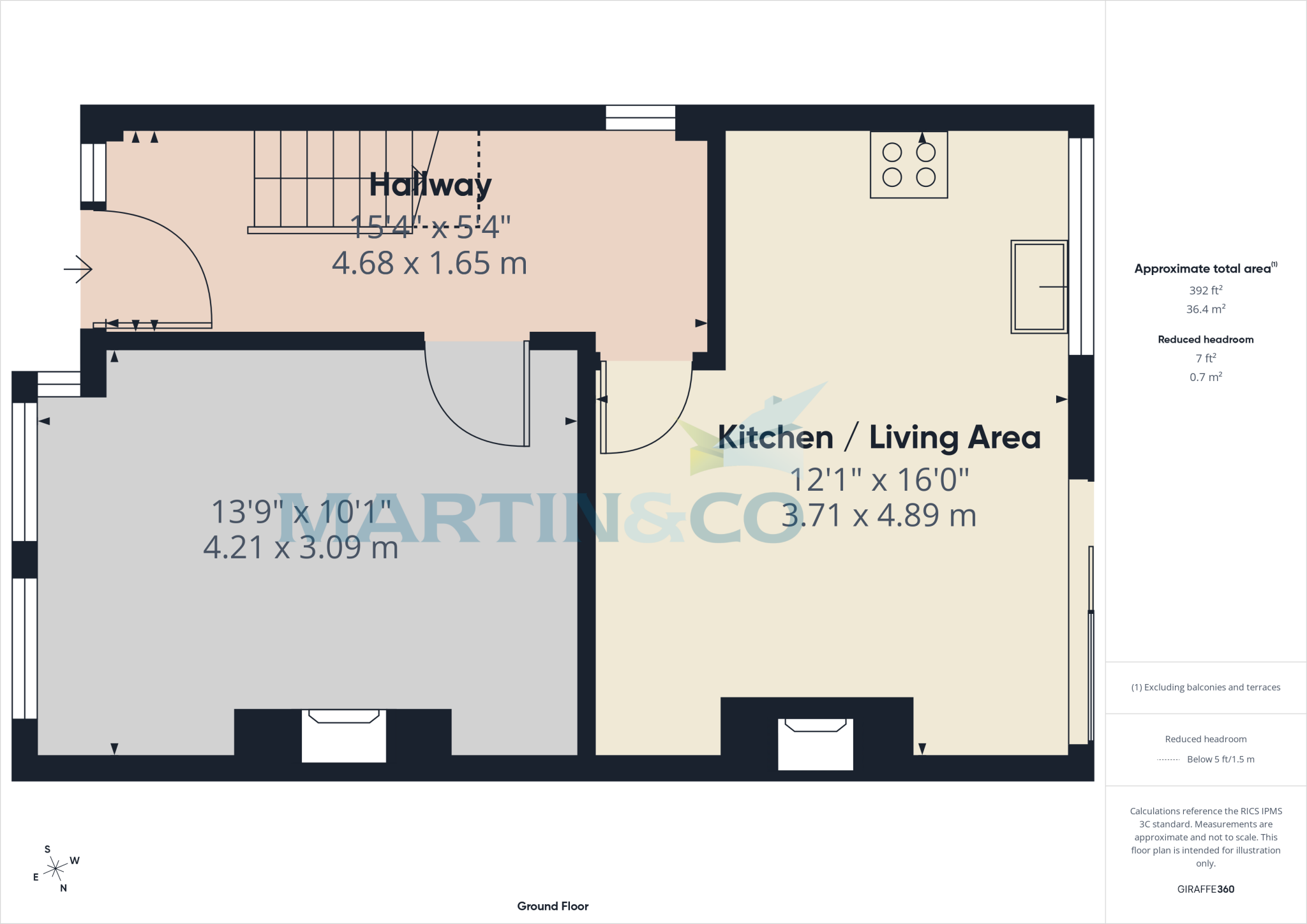 Erroll Road, Hove floorplan