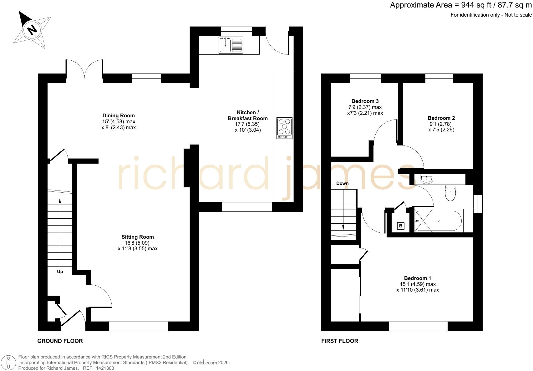 Danestone Close, Middleleaze, Swindon, SN5 floorplan