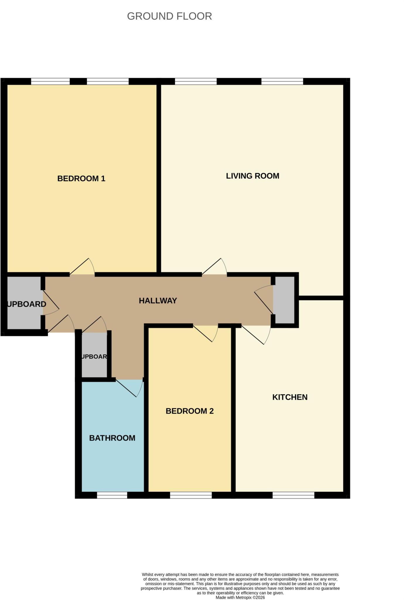 Leys Avenue, Letchworth Garden City, SG6 3EU floorplan