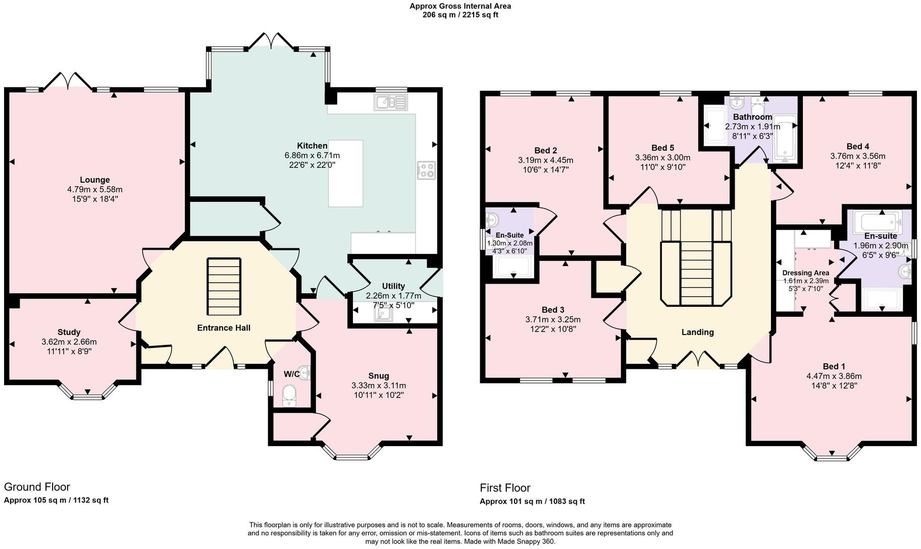 Hamble Rise, Swanmore, SO32 floorplan