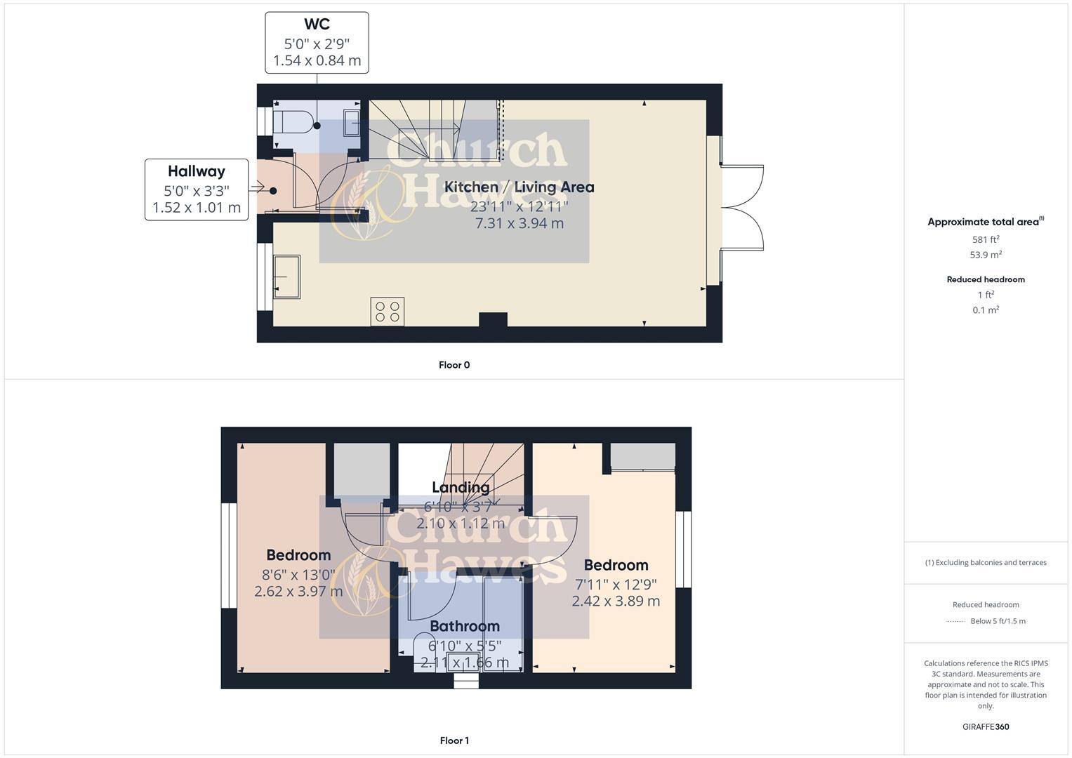 Dickens Close, Maldon floorplan