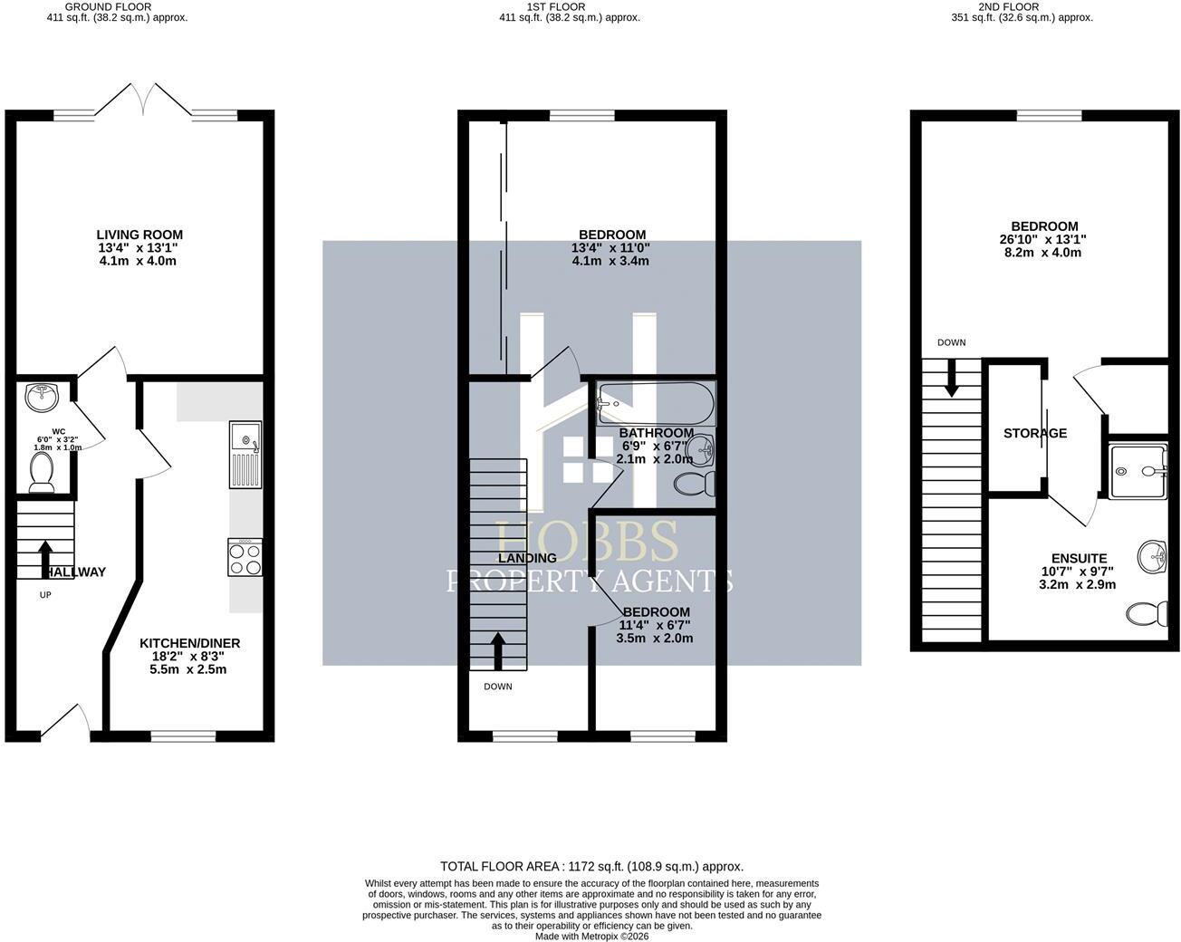 Normandy Drive, Yate floorplan