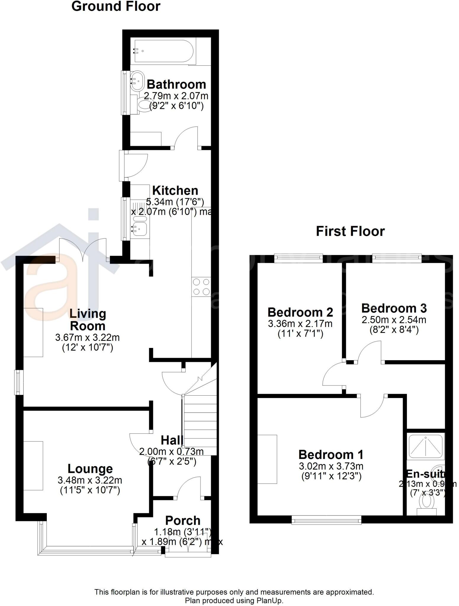 To Let - Stamford Road, Birkdale, PR8 - Three Bed Semi Detached floorplan