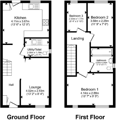 Poppy Lane, Church Gresley floorplan