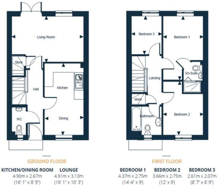 Equinox III, Exeter EX1 floorplan