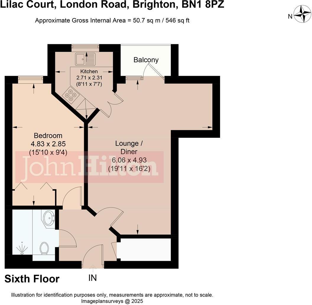 London Road, Patcham, Brighton, East Sussex, BN1 8PZ floorplan