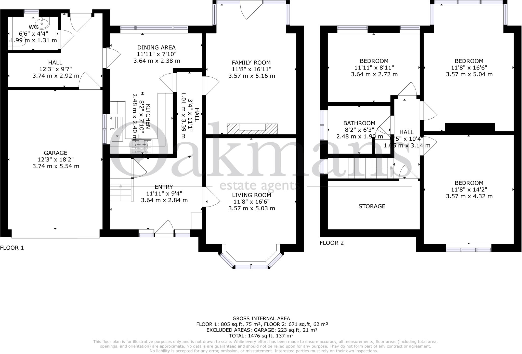 Langleys Road, Birmingham, West Midlands, B29 floorplan