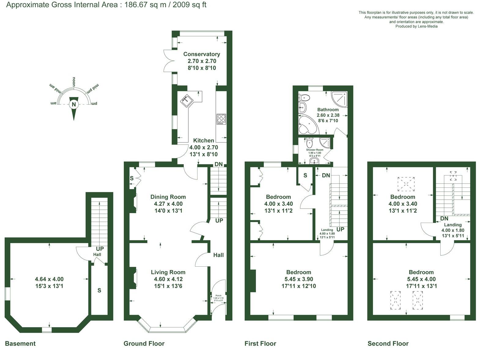 Hornby Road, Caton, Lancaster, Lancashire floorplan