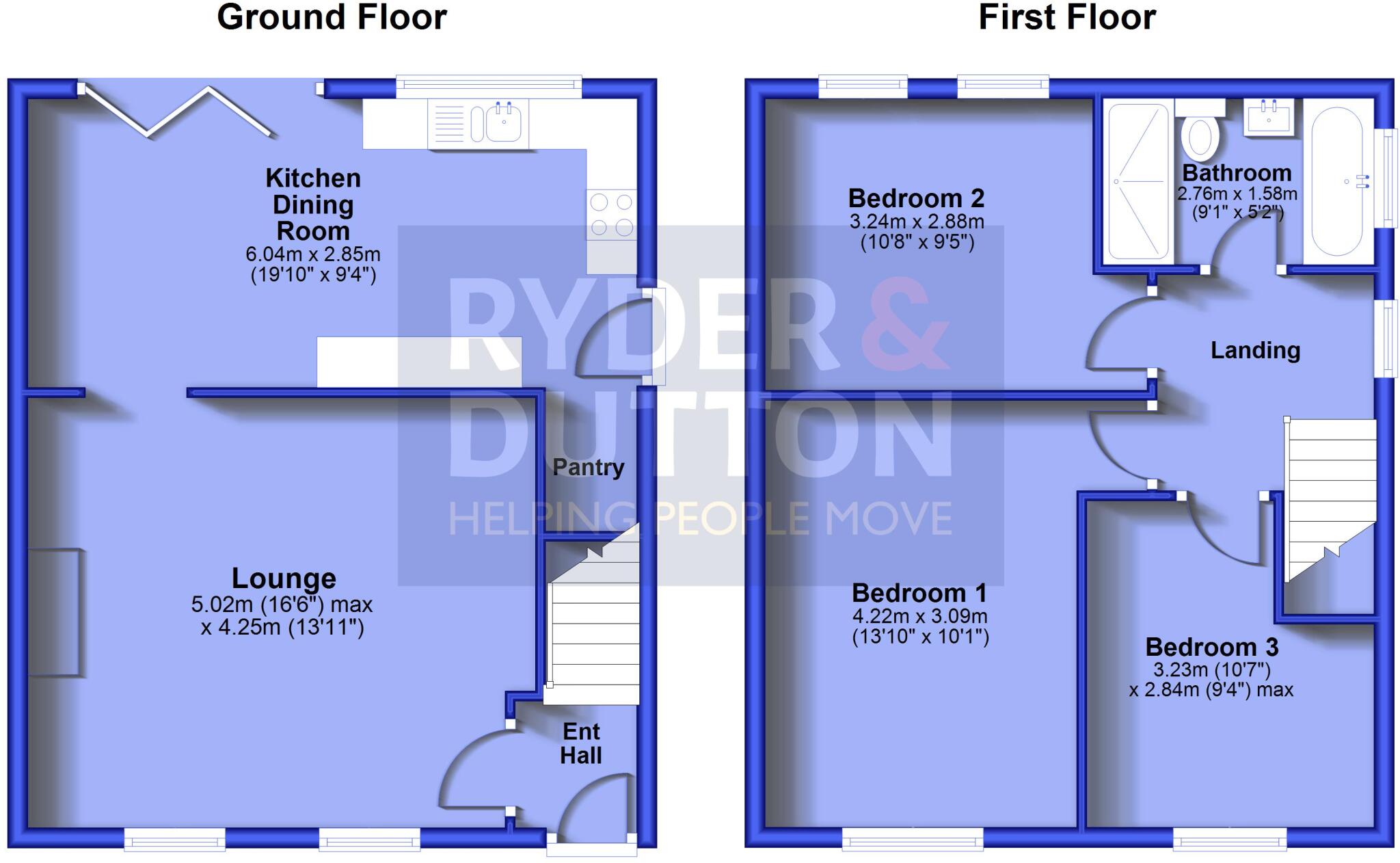 Goodshaw Avenue, Crawshawbooth, Rossendale, BB4 floorplan