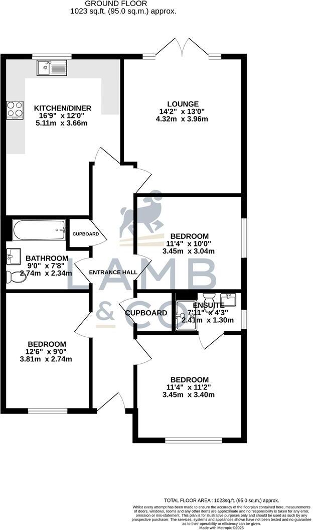Plot 12, Park Gate Corner, Little Clacton floorplan