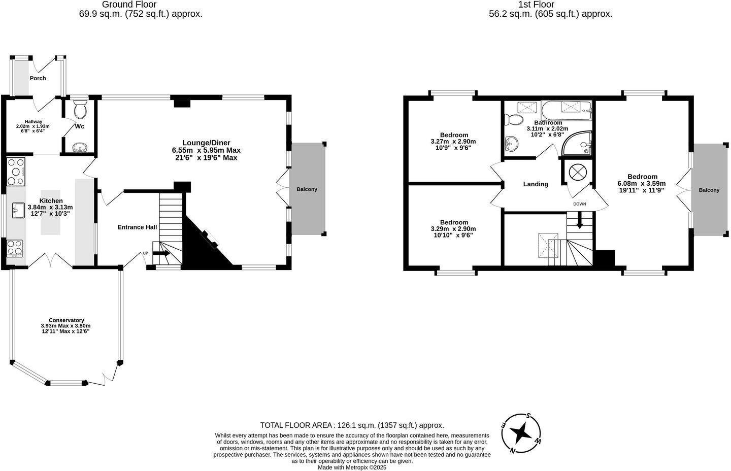 Clodock, Longtown, Herefordshire floorplan