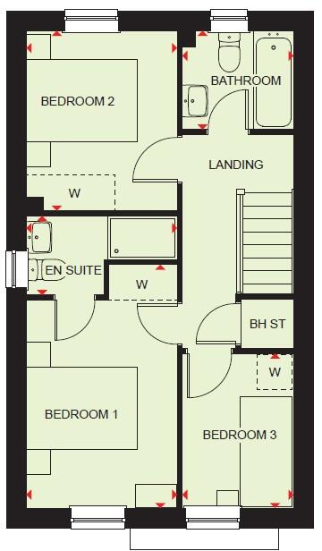 Waldens Way, Wigston, Leicester, Leicestershire, LE18 3AE floorplan
