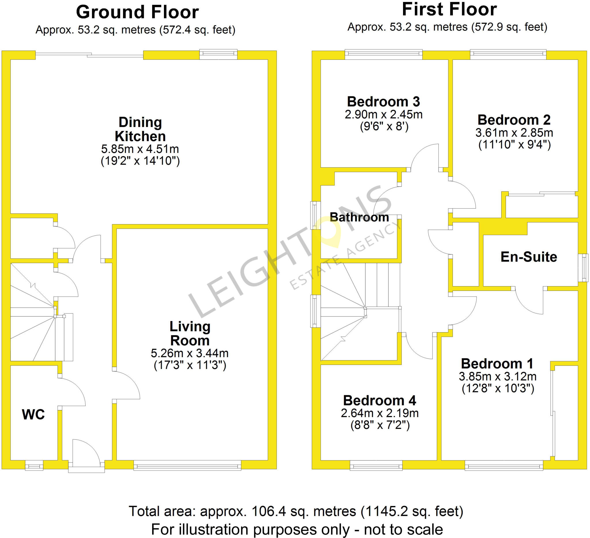 Hawthorne Road, Steeton, BD20 floorplan