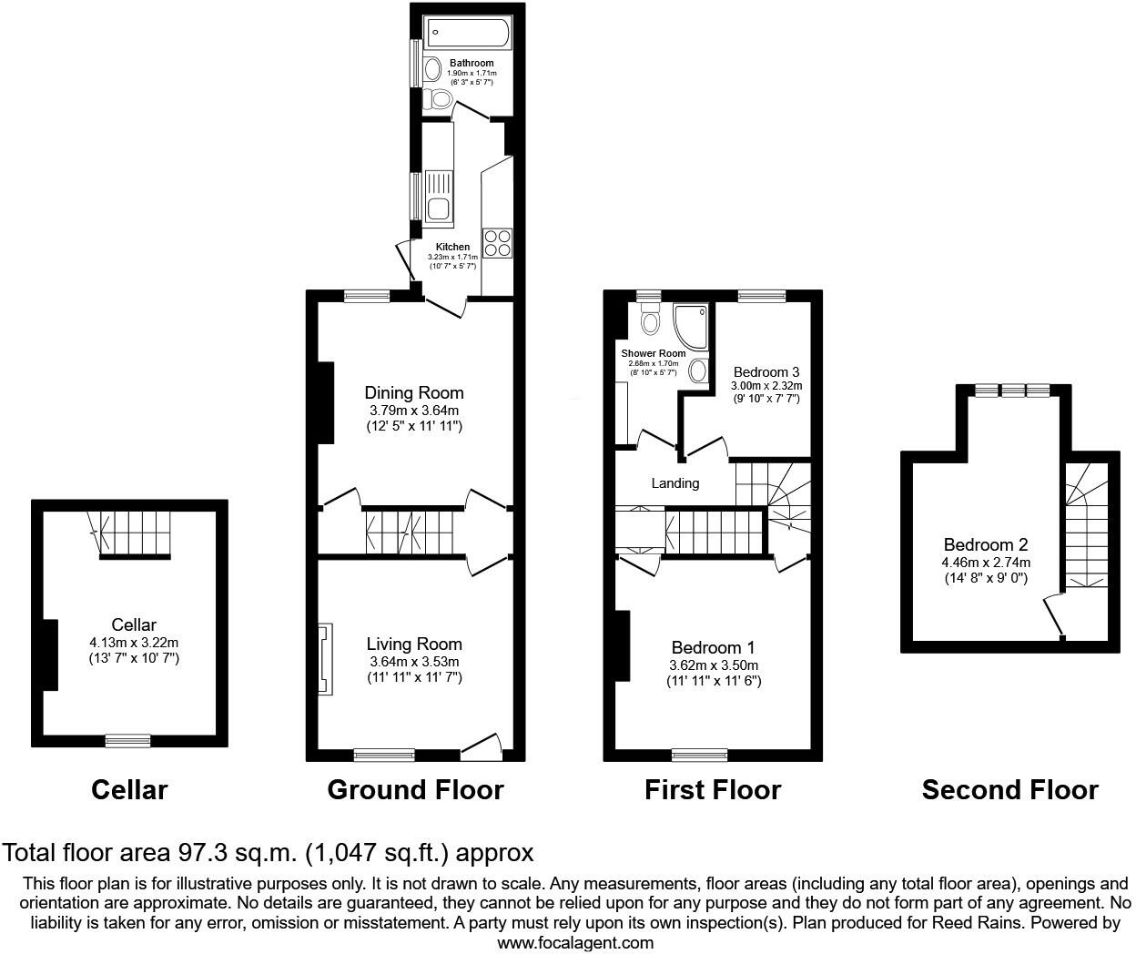 Welby Place, Sheffield, South Yorkshire, S8 floorplan
