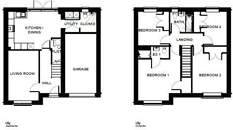 Myrtle Way, Spennymoor, Durham floorplan