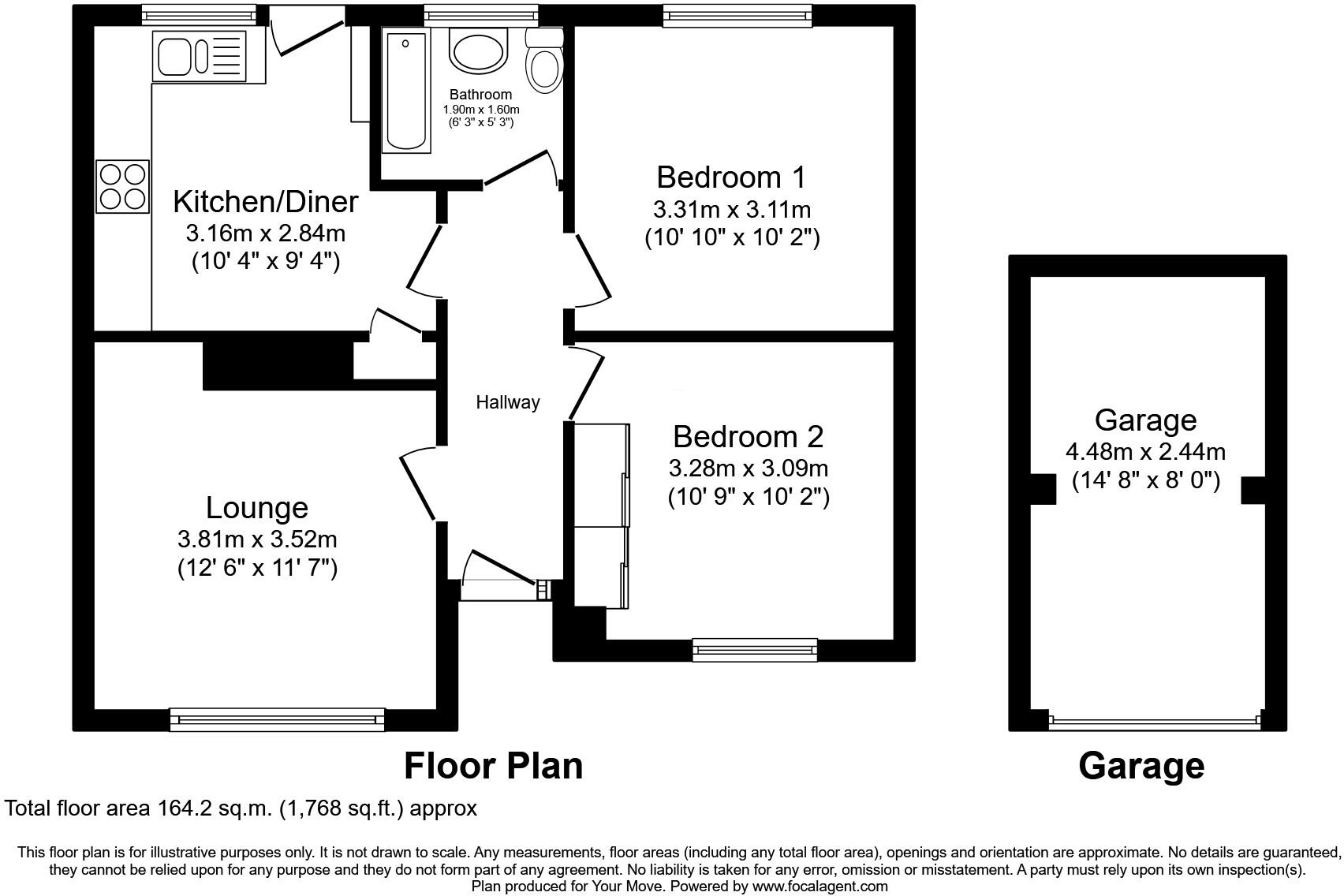 Newlands Park, Dearham, Maryport, Cumbria, CA15 floorplan