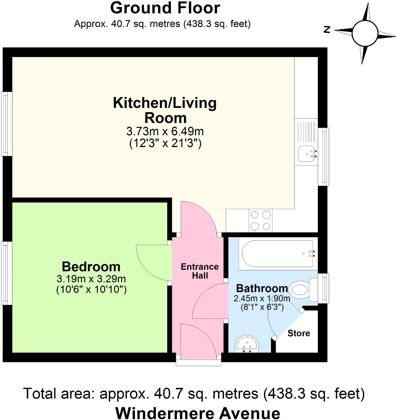 WINDERMERE AVENUE, Purfleet floorplan
