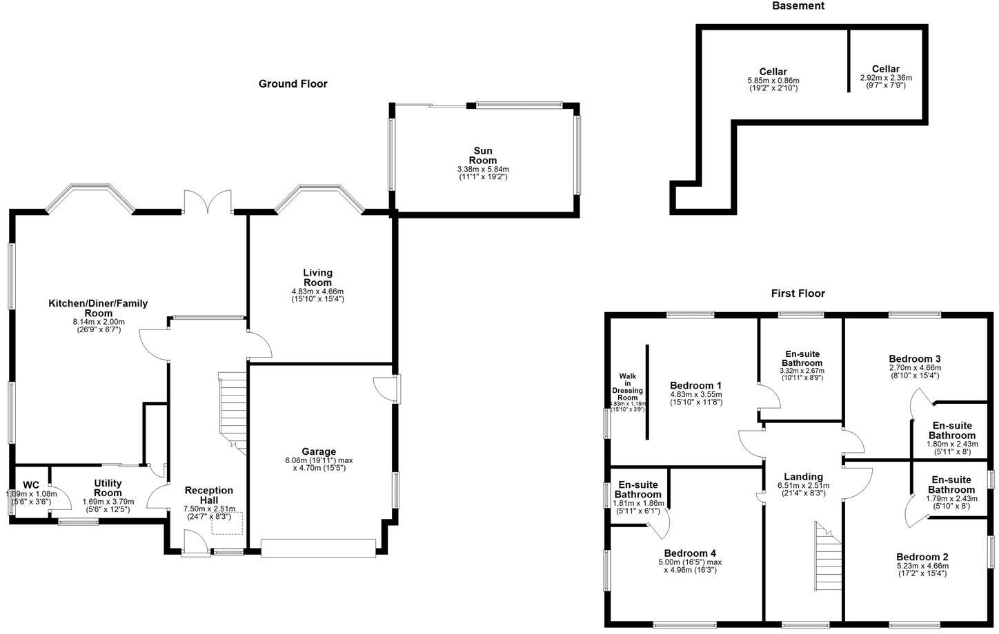 HALLMARK FINE HOMES | Jenkin Road, Horbury, Wakefield floorplan