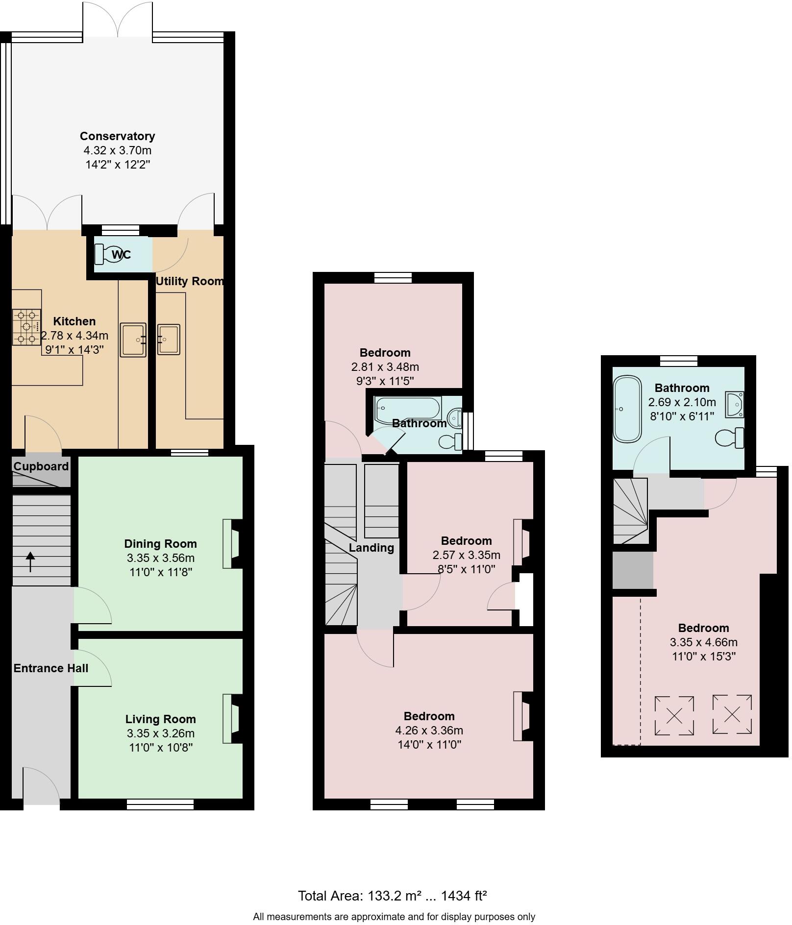 St Philips Road, Cambridge  floorplan