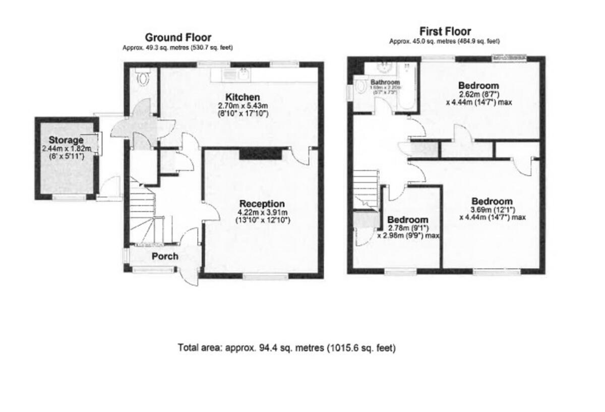 Brook Lane, London floorplan