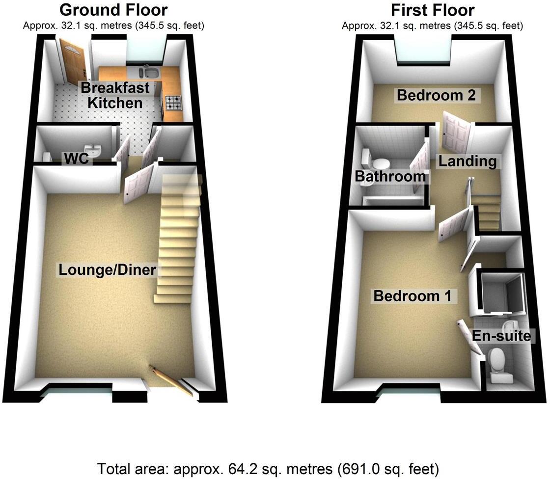 Barley Way, Market Harborough floorplan