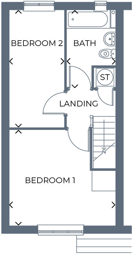 Middles Road
South Moor
Stanley
DH9 6AG floorplan