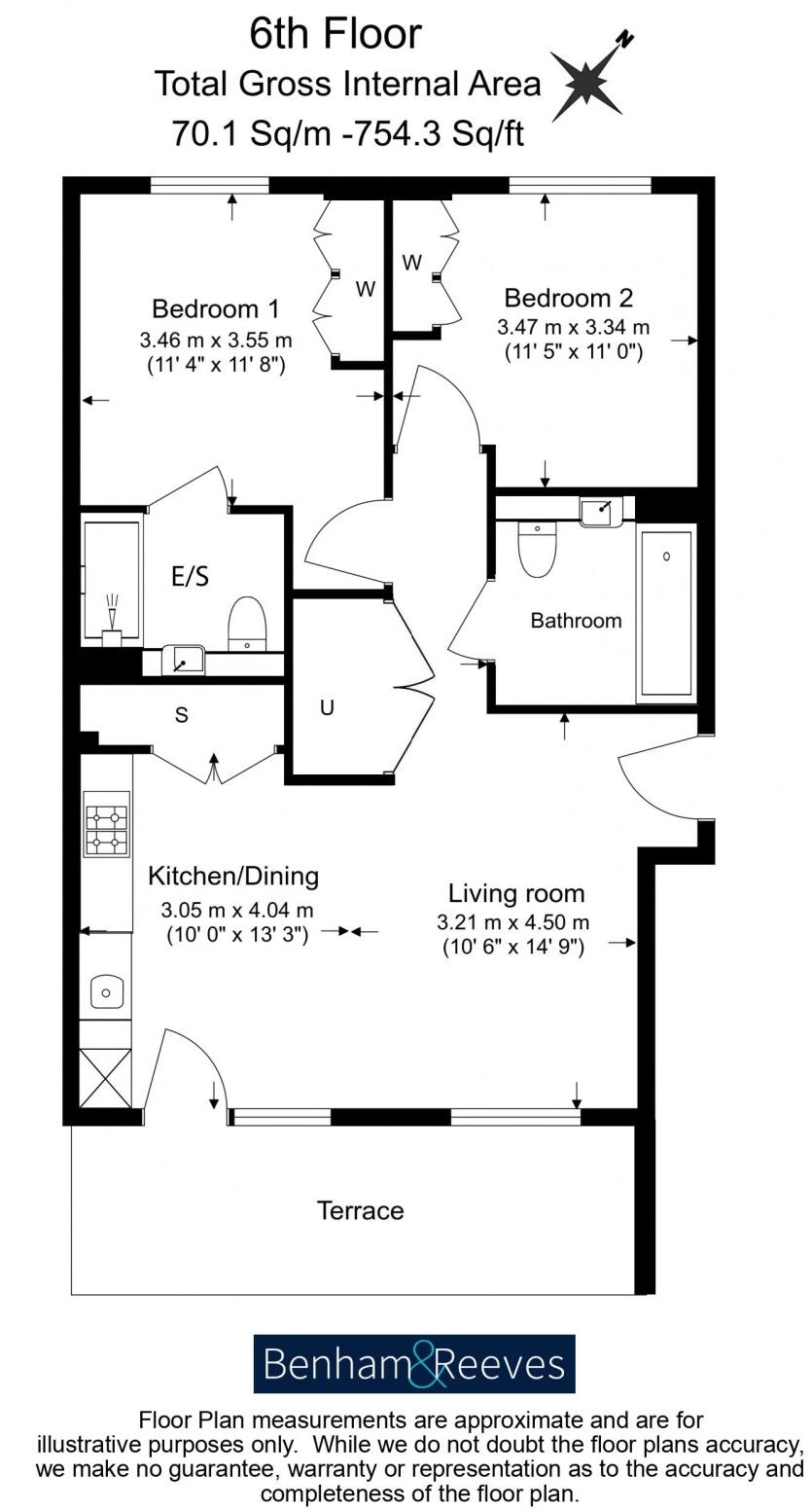 The Broadley, Marylebone, NW8 floorplan