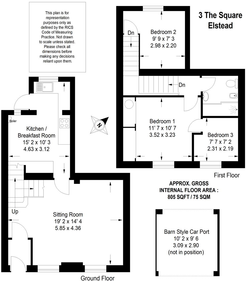 The Green, Elstead, Godalming floorplan