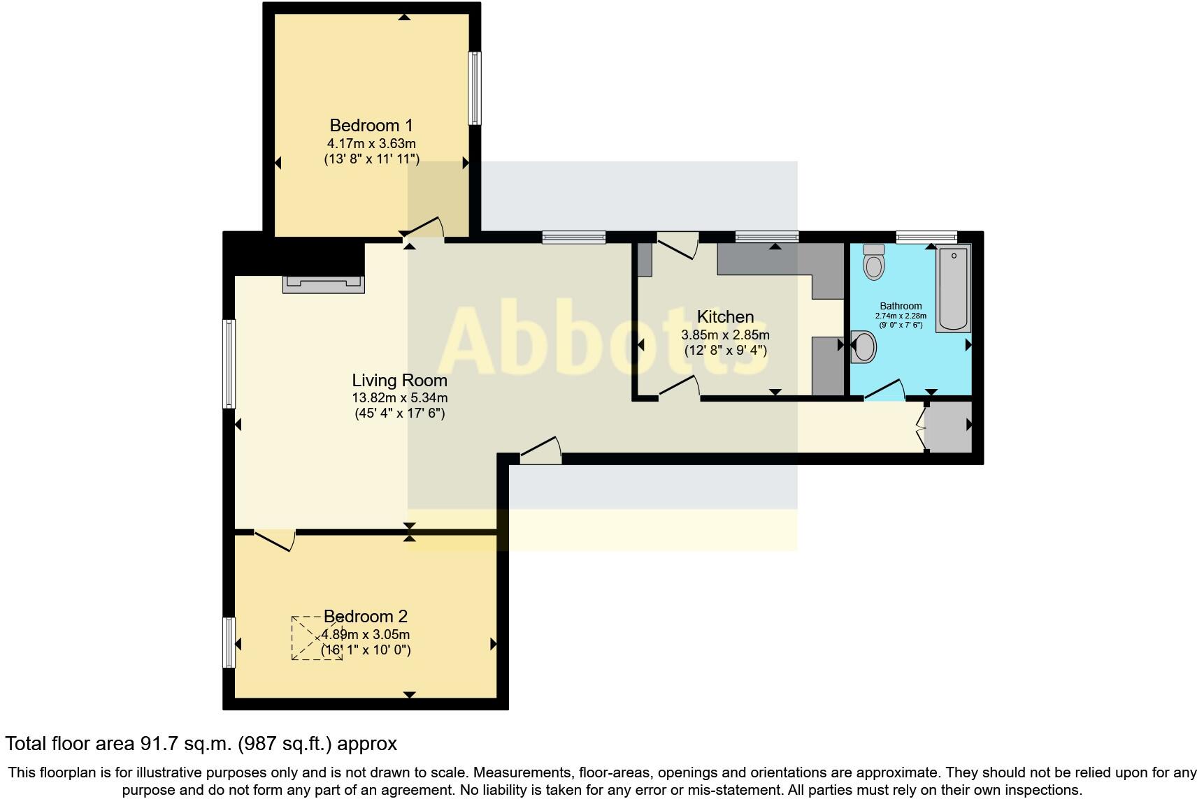 School Lane, Harpley, King's Lynn, Norfolk, PE31 floorplan