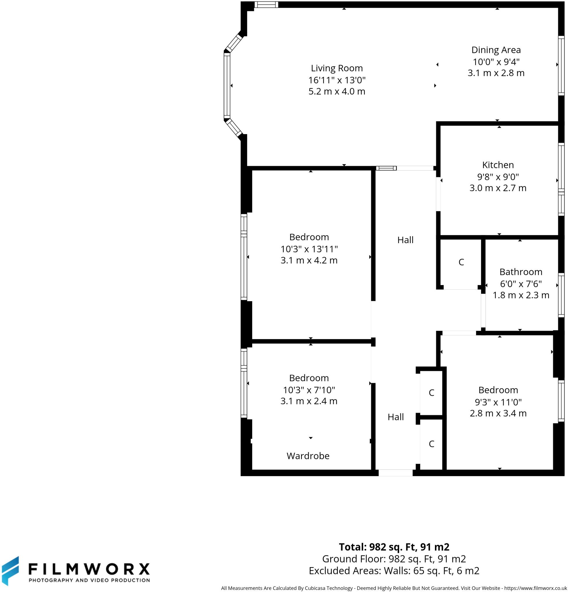 Flat 2, 1400 Great Western Road, Kelvinside, G12 0BU floorplan