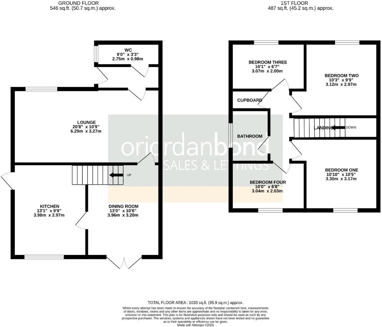 Coneywell Court, Standens Barn, Northampton NN3 floorplan