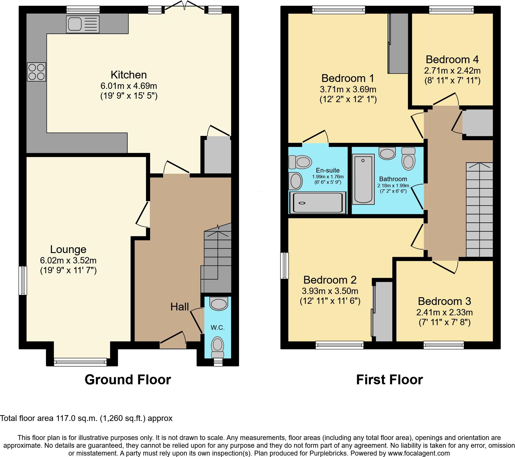 Buttermere Way, West Thurrock, Grays, RM20 floorplan