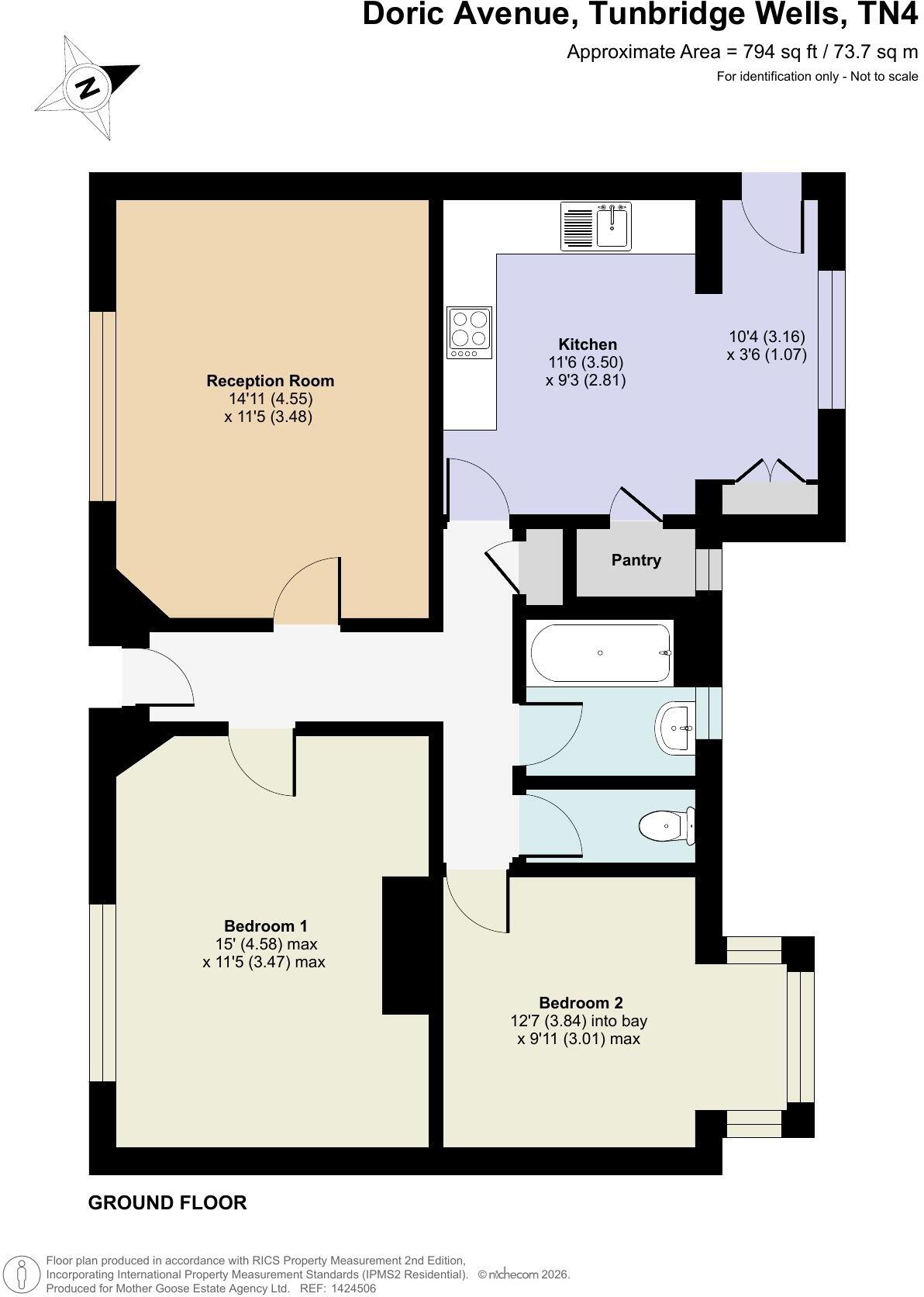 Doric Avenue, Tunbridge Wells, TN4 floorplan