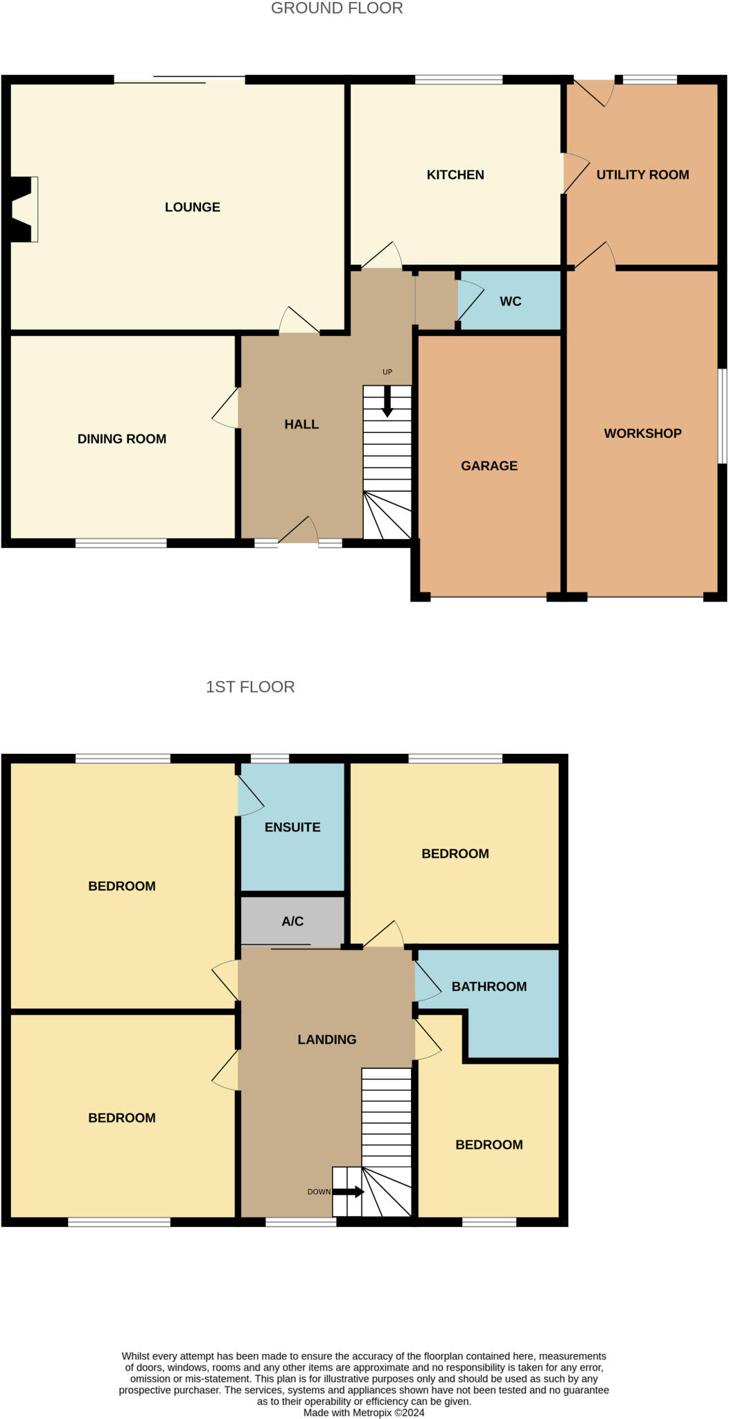 The Parkway, Spalding floorplan