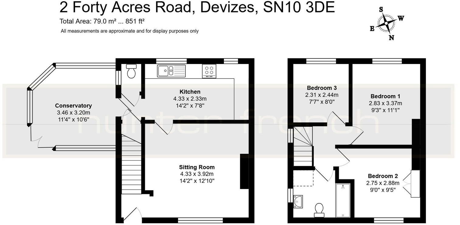 Devizes, Wiltshire, SN10 3DE floorplan