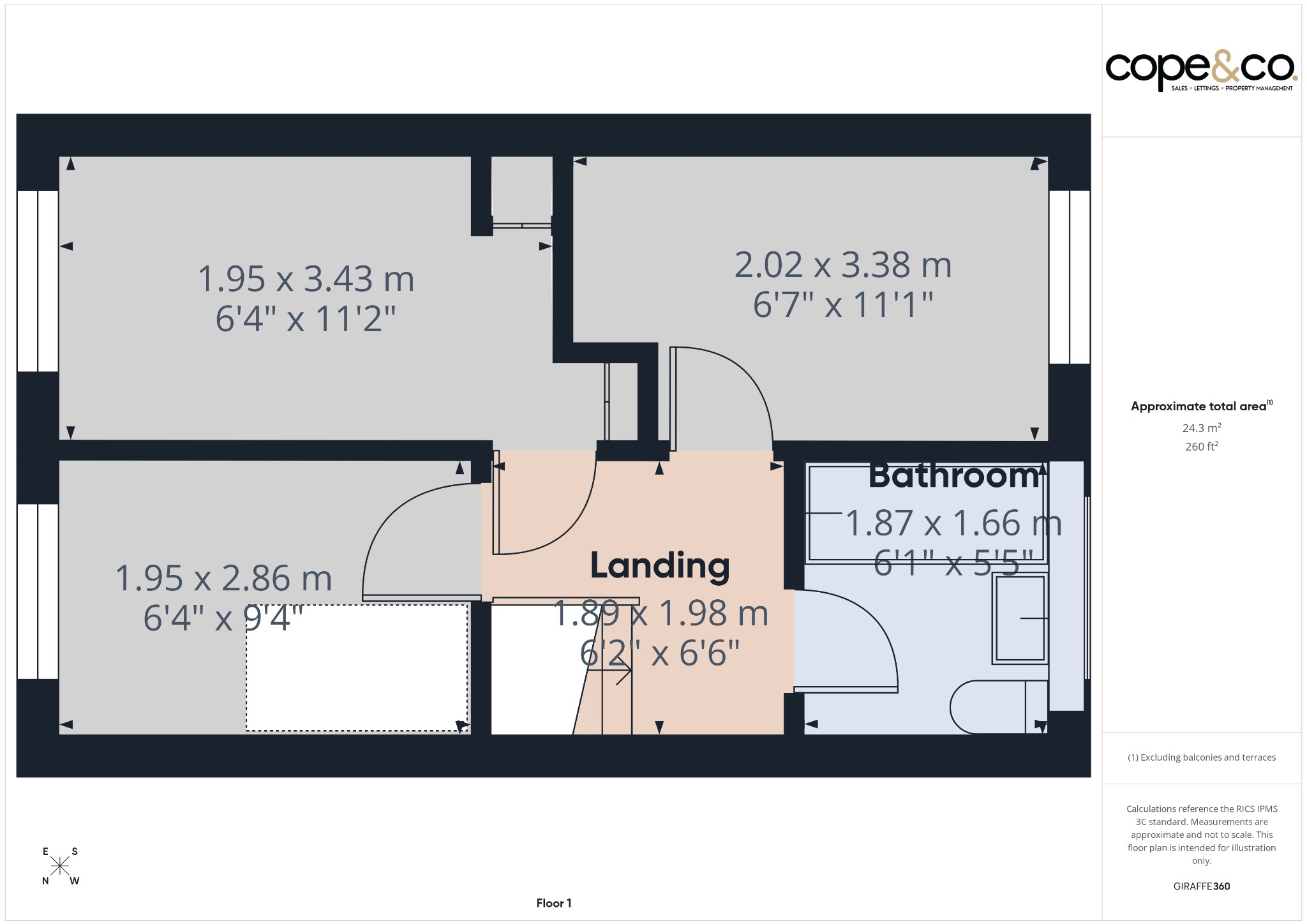 Appian Way, Alvaston, Derby, Derbyshire, DE24 0TG floorplan