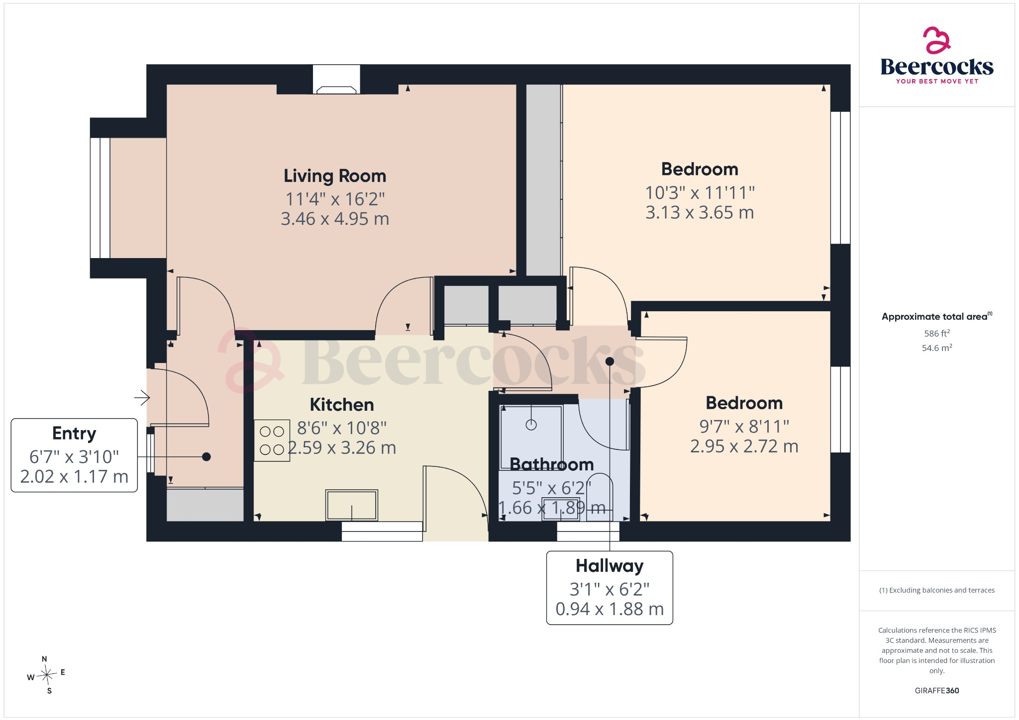 Beech Avenue, Hedon, Hull, East Riding of Yorkshire, HU12 8XJ floorplan