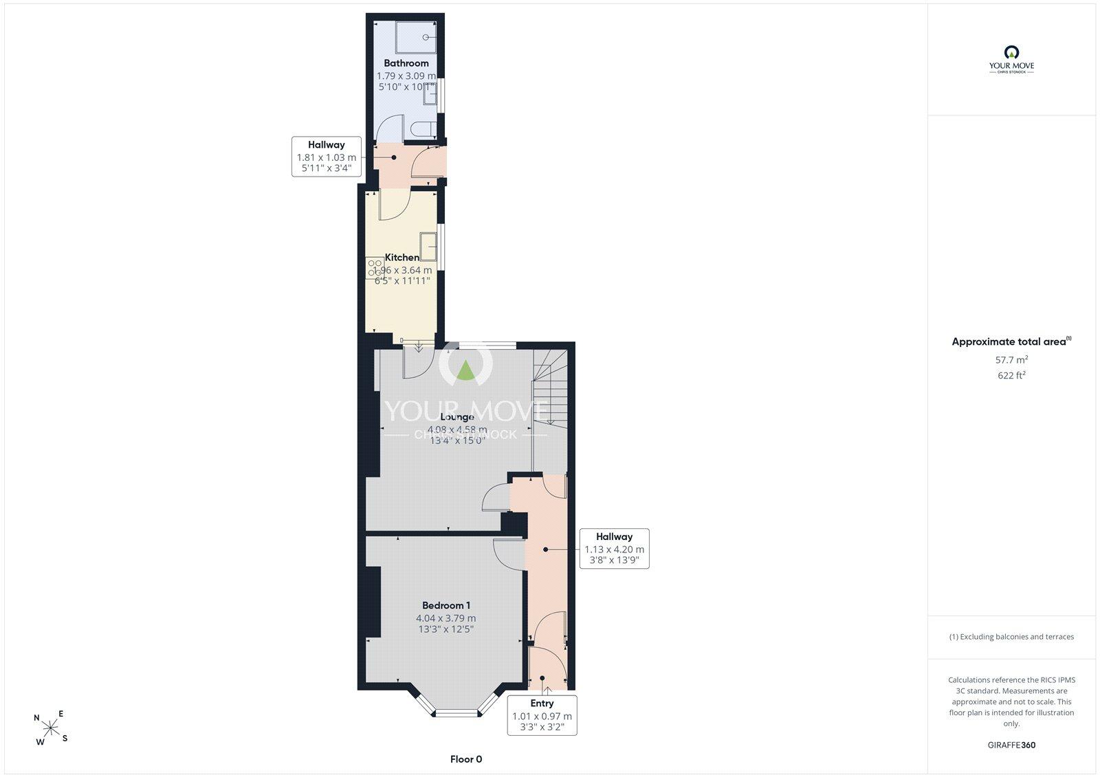 Bambro Street, Sunderland, Tyne and Wear, SR2 floorplan