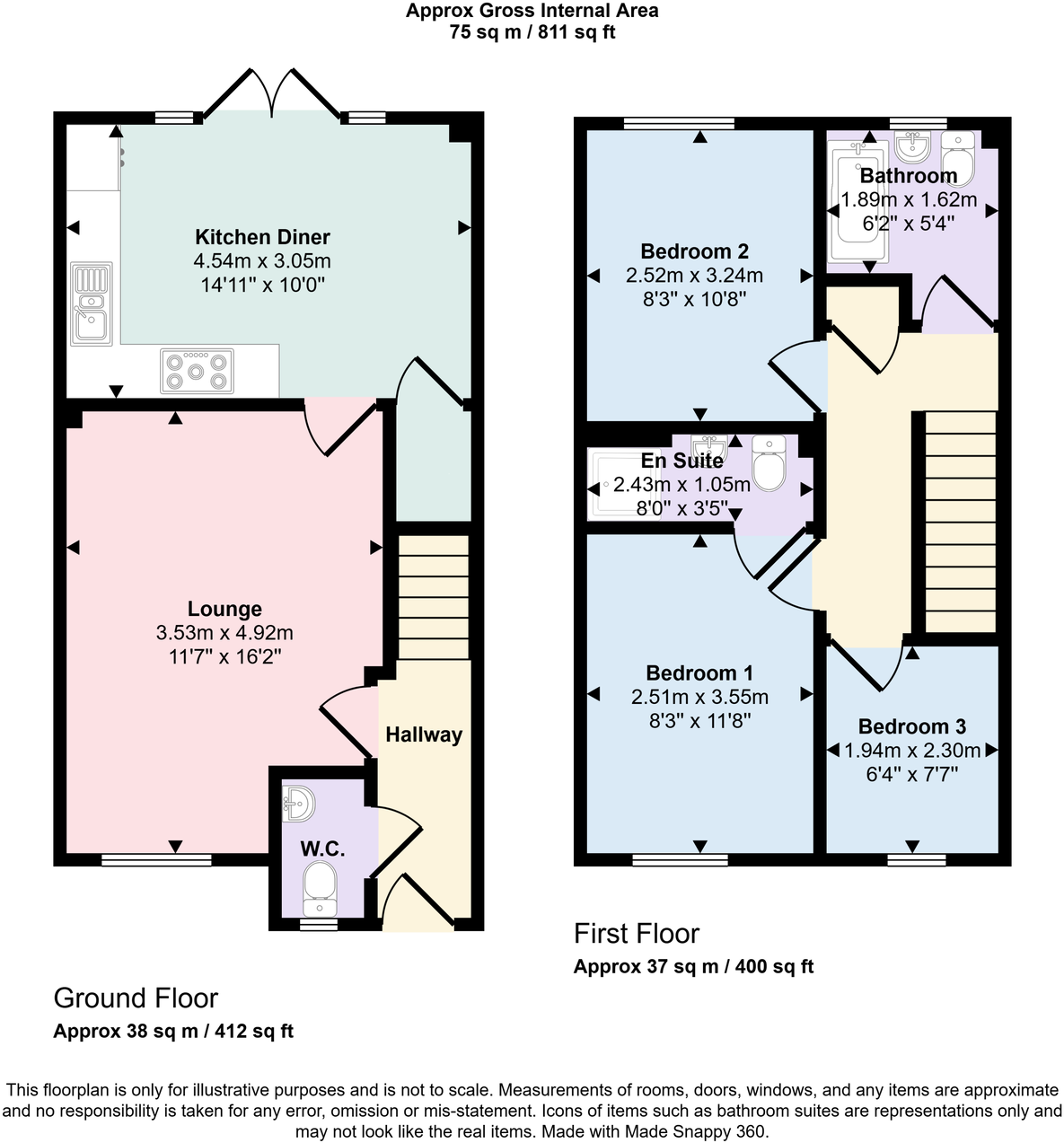 Florence Way, High Harrington, Workington, CA14 4AJ floorplan