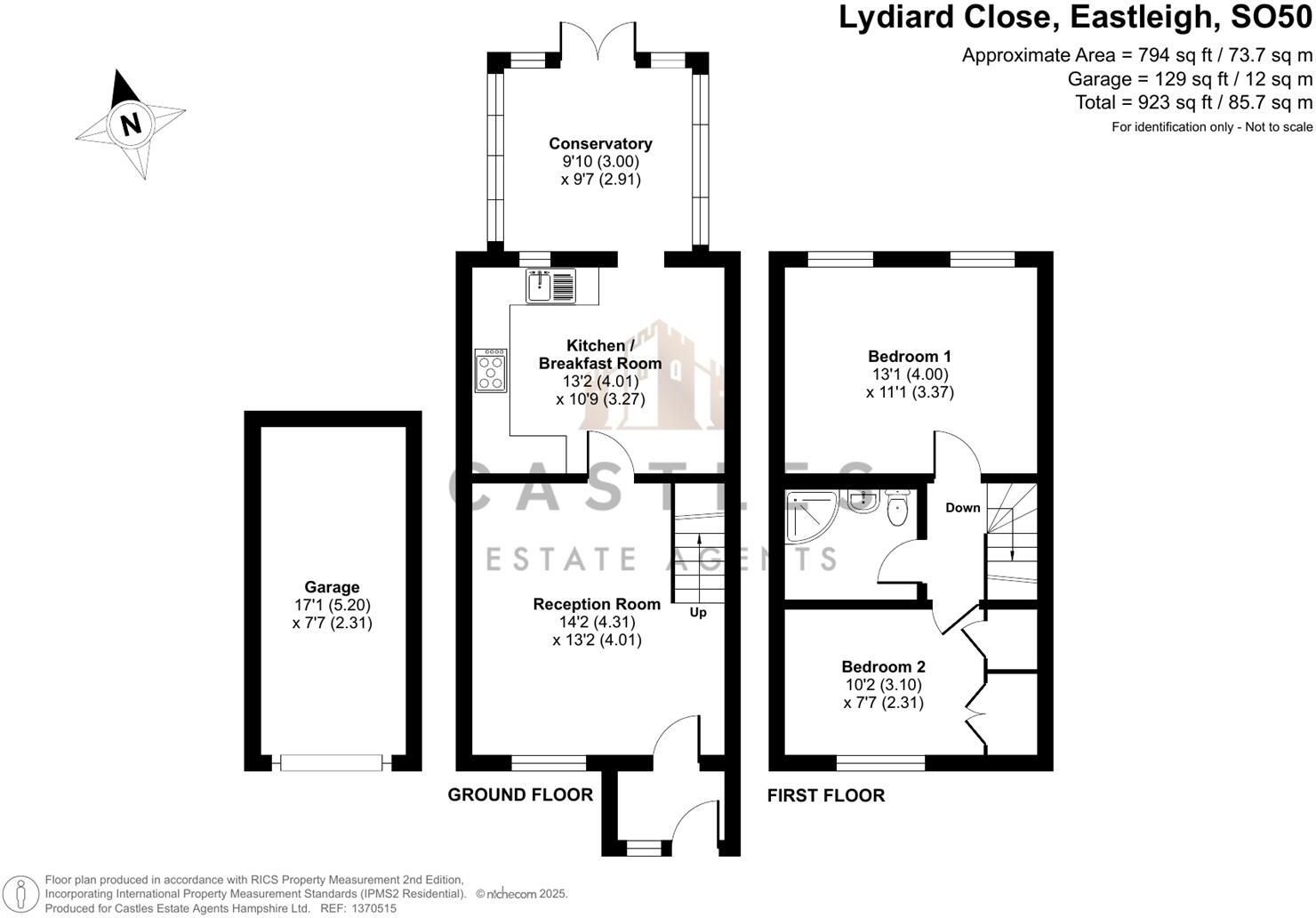 Lydiard Close, Boyatt Wood, Eastleigh floorplan