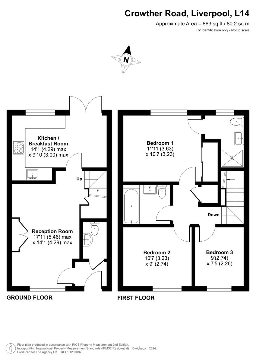 Crowther Road, Broadgreen, L14 floorplan