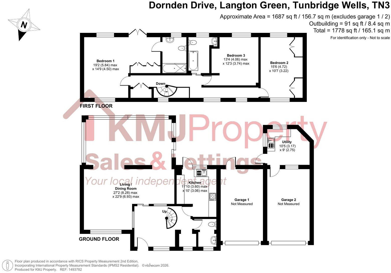 Dornden Drive, Langton Green, Tunbridge Wells, TN3 0AE floorplan