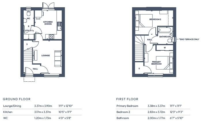 Cameron Crescent, Windygates, Fife floorplan