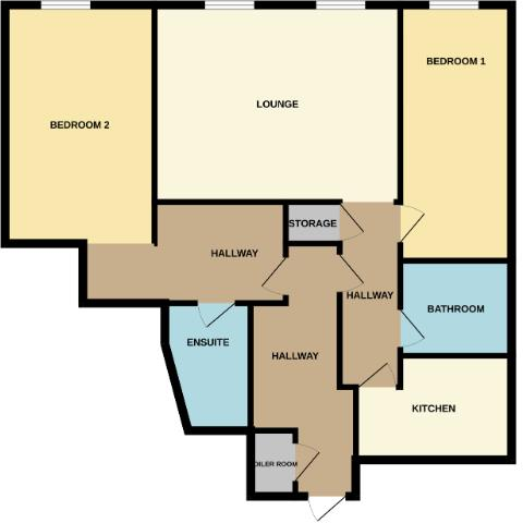 Tuscany House, 19 Dickenson Street, Manchester floorplan